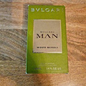 BVLGARI Man Wood Neroli Men 3.4 oz EDP Spray 3.4 Fl Oz